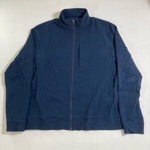Lululemon Sojourn Jacket Men’s Athleisure Full Zip Performance Preppy Blue XL